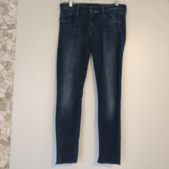 Mother Jeans Women's Size 27 Looker Ankle Fray - Picture 1 of 13